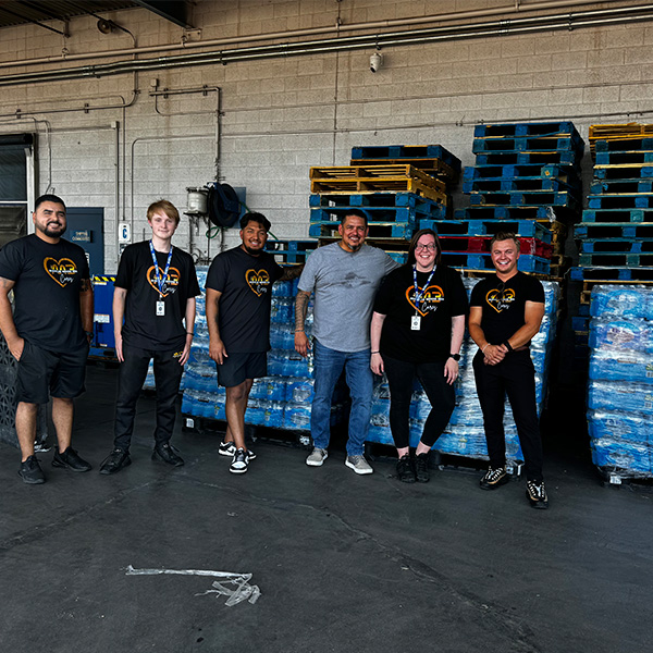 1,496 Water Bottles for SVdP